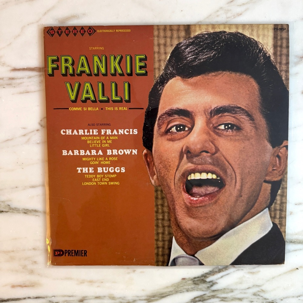 Frankie Valli Charlie Francis Barbara Brown The Buggs Vinyl LP